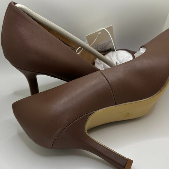 NWT A New Day Jen Pumps Womens High Heel Adt48 Rosewood Slip Size 7.5 Wide Shoes - Picture 6 of 10